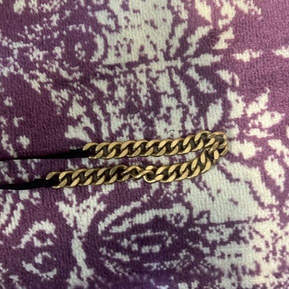 Chain Link & Leather Belt - Picture 3 of 5